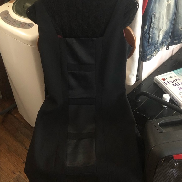 1st item: Sheer jean shirt- Color: black and blue size Medium brand New - Picture 4 of 5